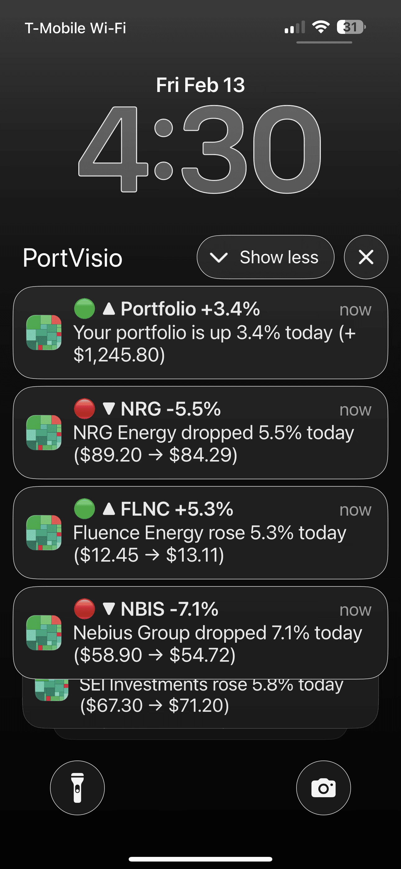 Portfolio Alerts